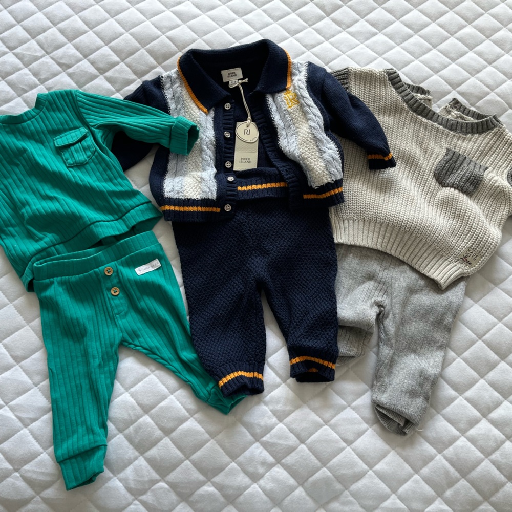 0-3 month baby boy River island bundle